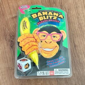 Banana Blitz Banana Grabba Game - Game Of Fast Rolling Writing & Banana Grabbing
